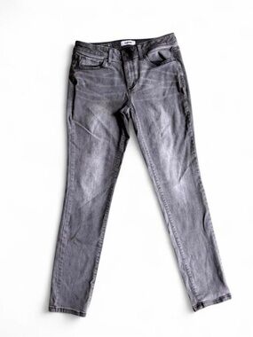 Sonoma Goods For Life Gray Skinny Jeans Size 8 Faded Wash